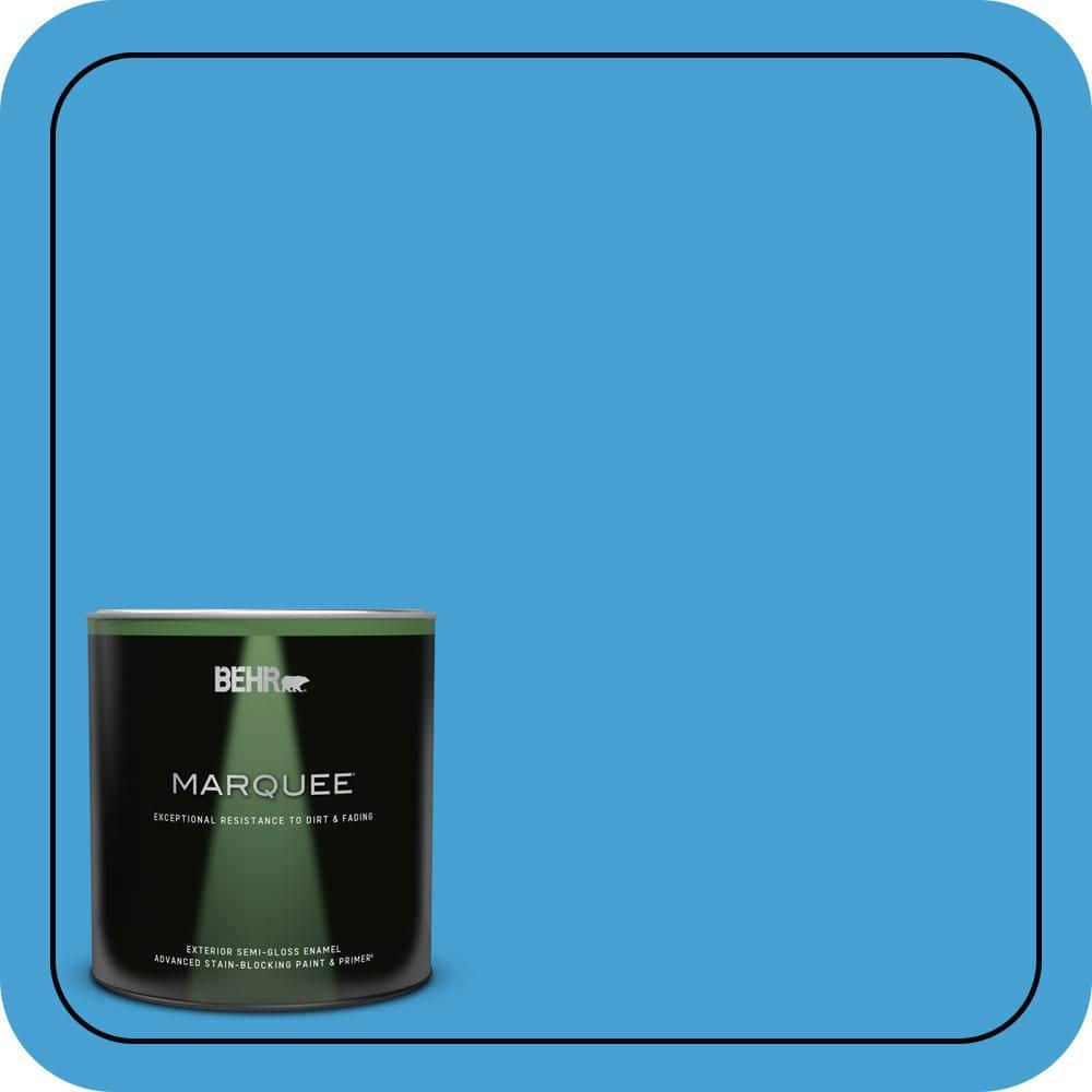 1 qt. #P500-5 Peaceful River Semi-Gloss Enamel Exterior Paint & Primer price history on PriceWatchPro
