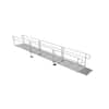 PATHWAY 3G 22 ft. Wheelchair Ramp Kit with Expanded Metal Surface and Two-line Handrails