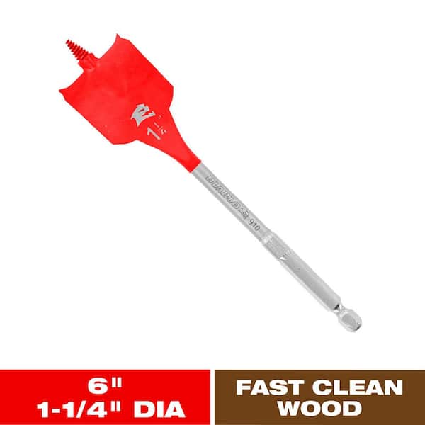 DIABLO 1-1/4 in. x 6 in. High Speed Steel SPEEDemon Spade Drill Bit (1-Piece)