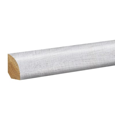 PERFORMANCE ACCESSORIES Oyster 0.62 in. T x 0.75 in. W x 94.5 in. L Textured Wood Look Laminate Moulding/Trim Quarter Round Molding Oyster 0.62 in. T x 0.75 in. W x 94.5 in. L Textured Wood Look Laminate Moulding/Trim Quarter Round Molding