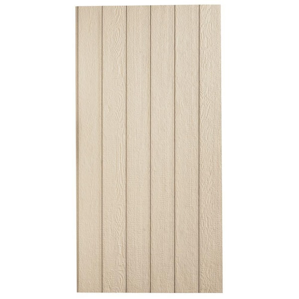 LP SmartSide SmartSide 38 Series Cedar Texture 8 in. OC Panel Engineered Treated Wood Siding, Application as 4 ft. x 8 ft.