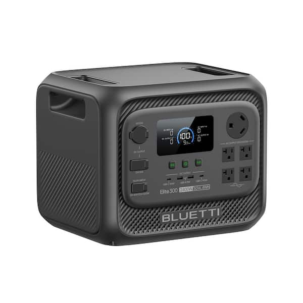 2400W Output 3014Wh Power Station LiFePO4 Battery Generator for Home Backup