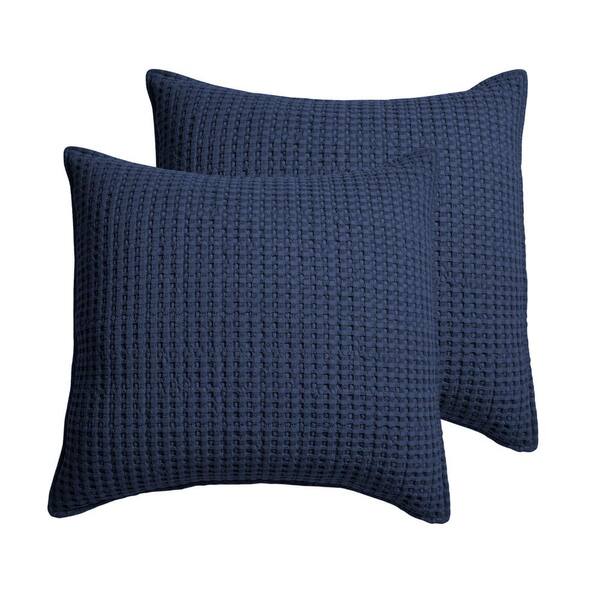 Navy hotsell euro pillows