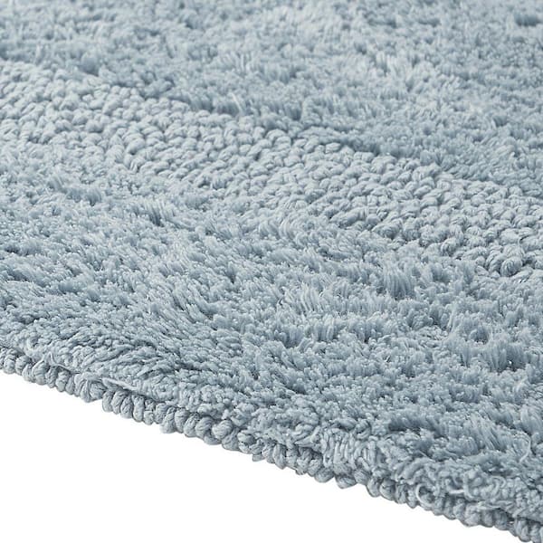 Better Trends Lux Collection Blue 20 in. x 60 in. 100% Cotton