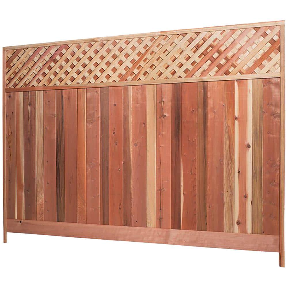 boards-with-lattice-topper - Dedham, MA - Precision Fence Contractors Inc.