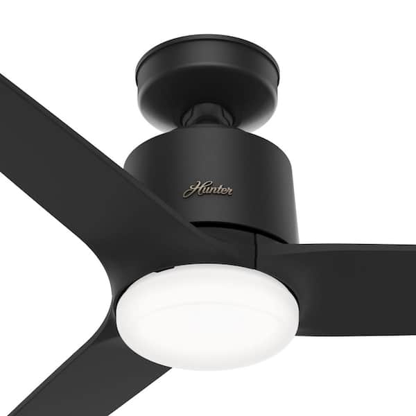 Specifications: Hunter Fan Company Hunter Moxie 52 in LED Indoor Matte Black Ceiling Fan