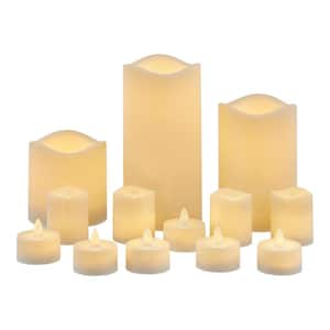 Hampton Bay 13-Piece Outdoor LED Candle Set