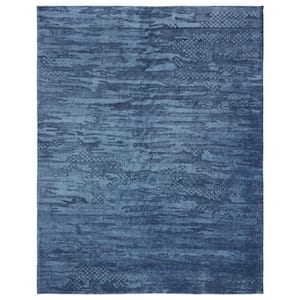 Lapis Blue 7 ft. 6 in. x 9 ft. 6 in. Area Rug