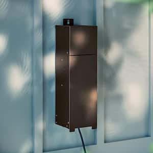 Plus Series 200-Watt Textured Architectural Bronze Low Voltage Outdoor Landscape Light Transformer (1-Pack)