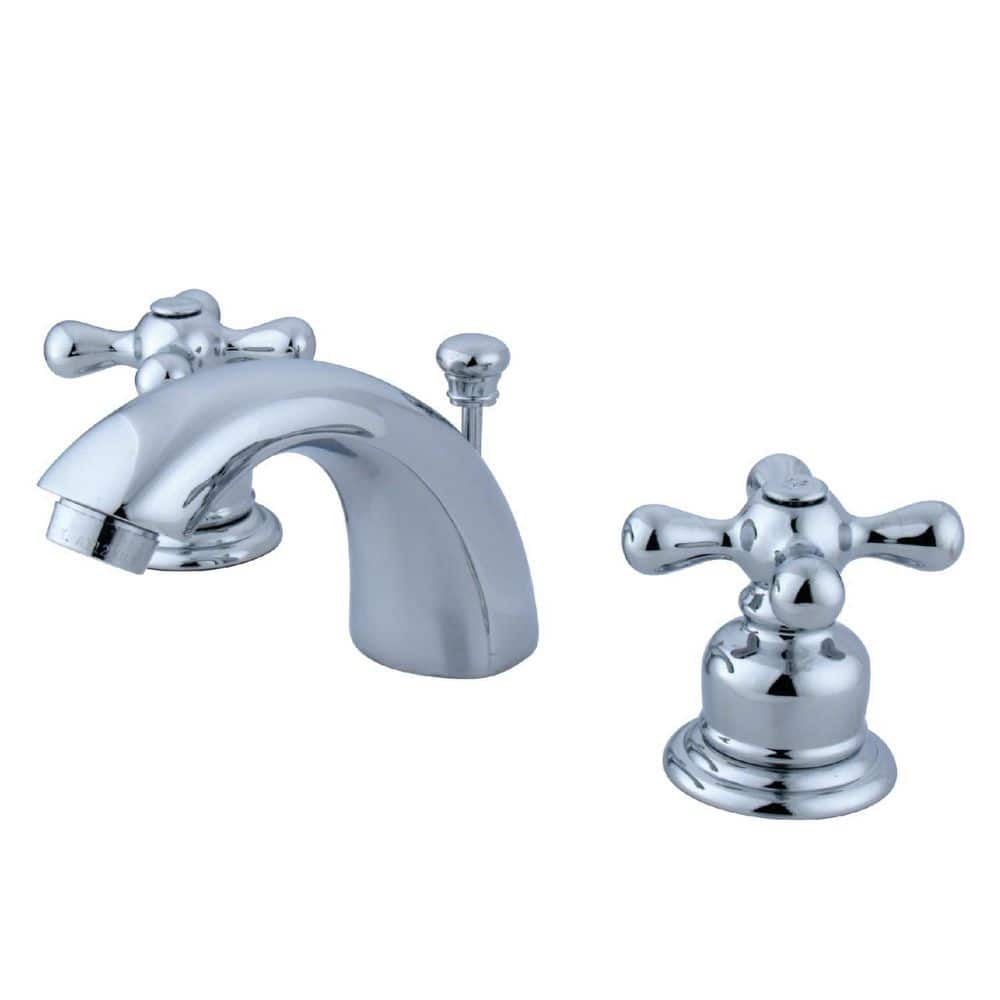 Kingston Brass Victorian 8 in. M ini-Widespread 2-Handle Bathroom