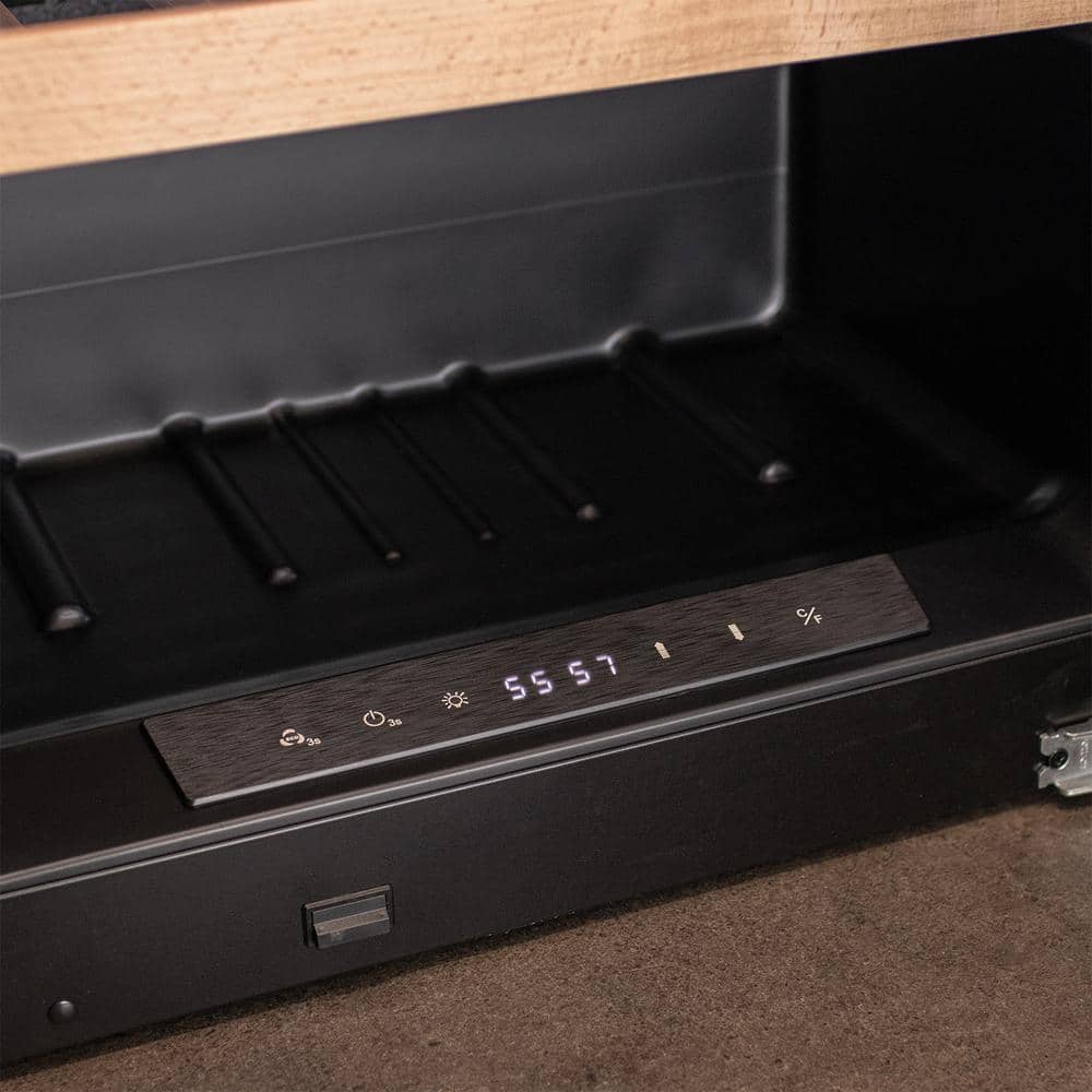 Panel Ready Single Zone Built-In Wine Refrigerator with LED Lighting
