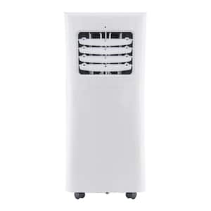4,500 BTU Portable Air Conditioner Cools 250 Sq. Ft. with Remote Control in White