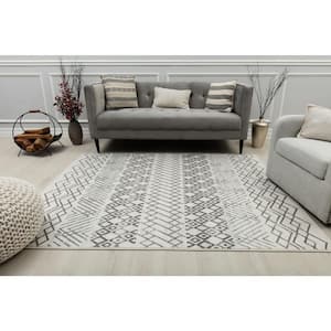 Knox Ivory Cottontail White 5 ft. X 7 ft. Area Rug