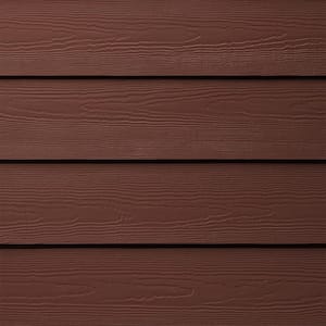 Hardie Plank HZ5 5.25 in. x 144 in. Statement Collection Countrylane Red Cedarmill Fiber Cement Lap Siding
