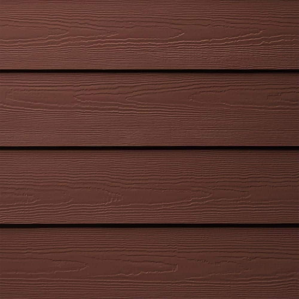 James Hardie Hardie Plank Hz5 825 In X 144 In Statement Collection Countrylane Red Cedarmill 0565