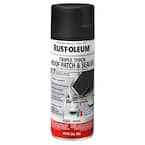Rust-Oleum 13 oz. Black Triple Thick Roof Patch & Sealer (6 Pack ...
