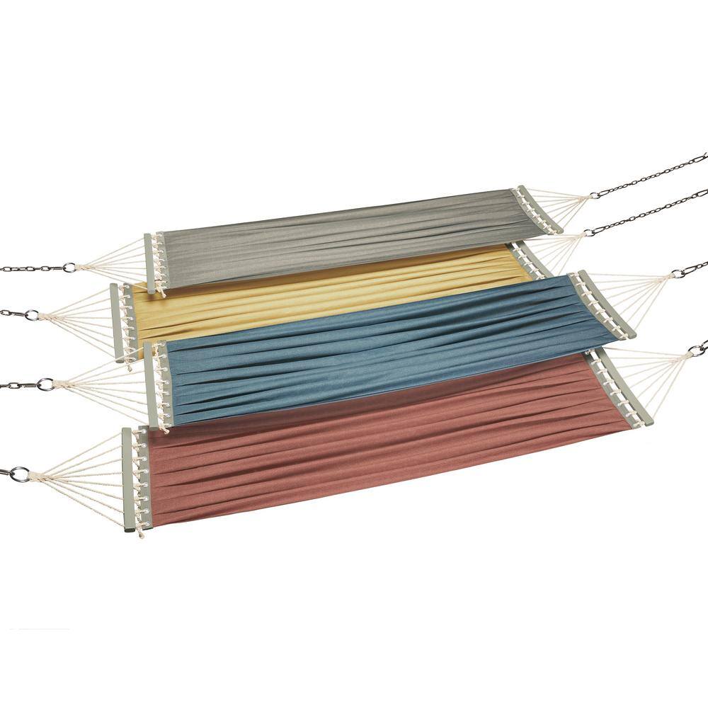 Straw Polyester One-Person Hammock Bed, 84 x 58 Inch