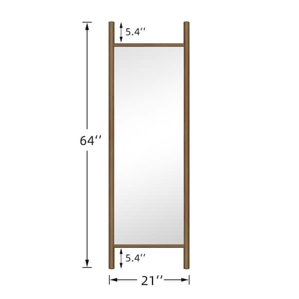 Dovelina 21 in. W x 64 in. H Ladder Rectangle Wood Framed Dovelina 21 in. W x 64 in. H Ladder Rectangle Wood Framed