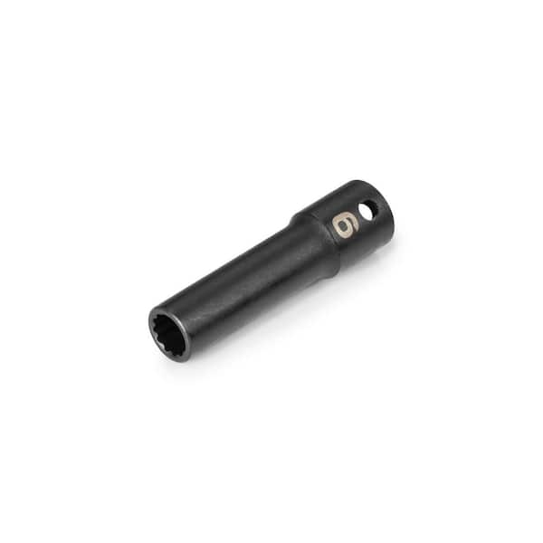 3/8 in. Drive x 9 mm Deep 12-Point Impact Socket