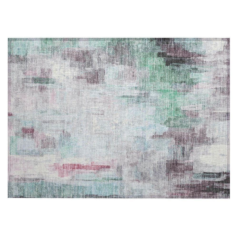 Chantille Machine Washable Indoor/Outdoor Abstract ACN2668 Sky 2 ft. x 3 ft. Accent Rug price history on PriceWatchPro