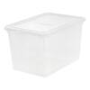 IRIS 68-Qt. Storage Box in Clear 200450