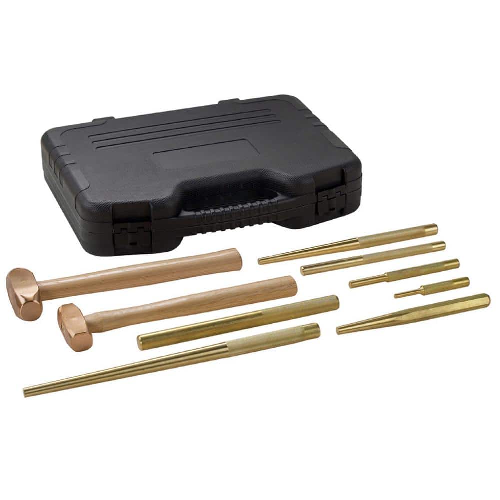 Brass Hammer Set (9-Piece)