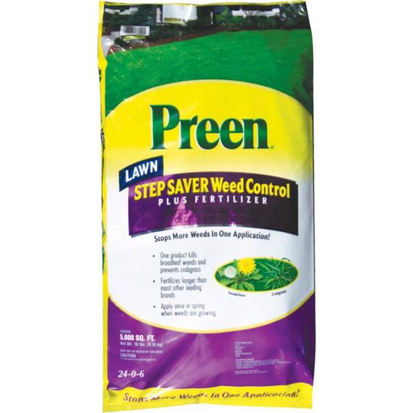 Preen 18 lb. 24-0-6 StepSaver Weed Controls Plus Fertilizer