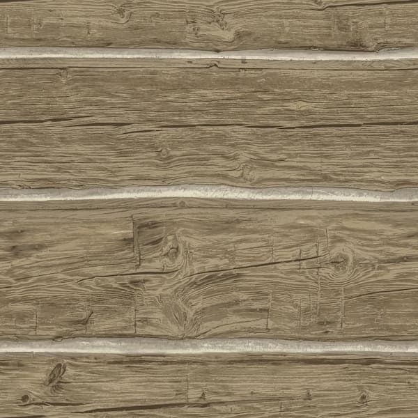 Chesapeake 20.50 in. W x 396 in. L Chestnut Lodgepole Wallpaper
