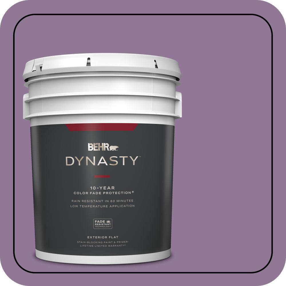 5 gal. #M100-5 Passion Fruit Flat Exterior Stain-Blocking Paint & Primer price history on PriceWatchPro