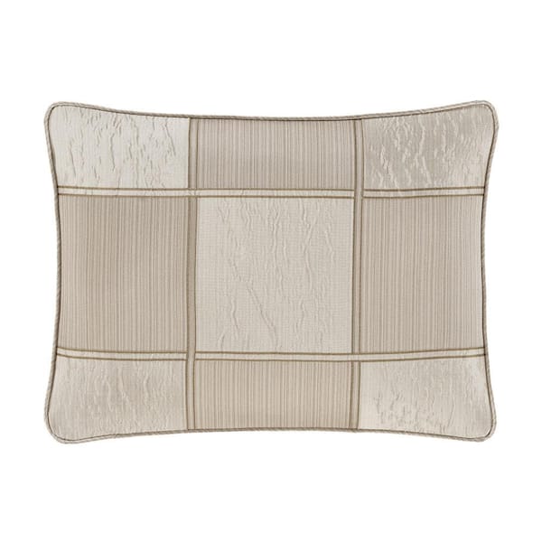 Unbranded Benton Flax Polyester Boudoir Decorative Throw Pillow 15X20"