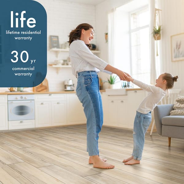 Lifeproof Lovington Oak Hybrid Resilient Waterproof Flooring