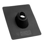 Oatey 1-1/4” Thermoplastic Roof Flashing – No-Calk, Fits Multiple Pipe Types, 45° Pitch
