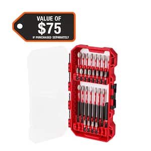 SHOCKWAVE Impact Duty Alloy Steel Screw Driver Bit Set (28-Piece)