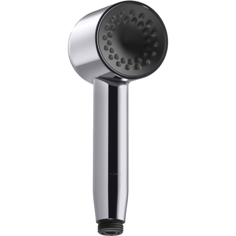Compact Chrome Single Function Handheld Shower Head