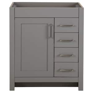 Westcourt 30 in. W x 22 in. D x 34 in. H Bath Vanity Cabinet without Top in Sterling Gray