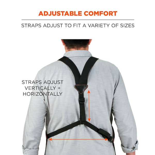 Ergodyne Arsenal 13-Pocket Apron, Gray 5705 - The Home Depot