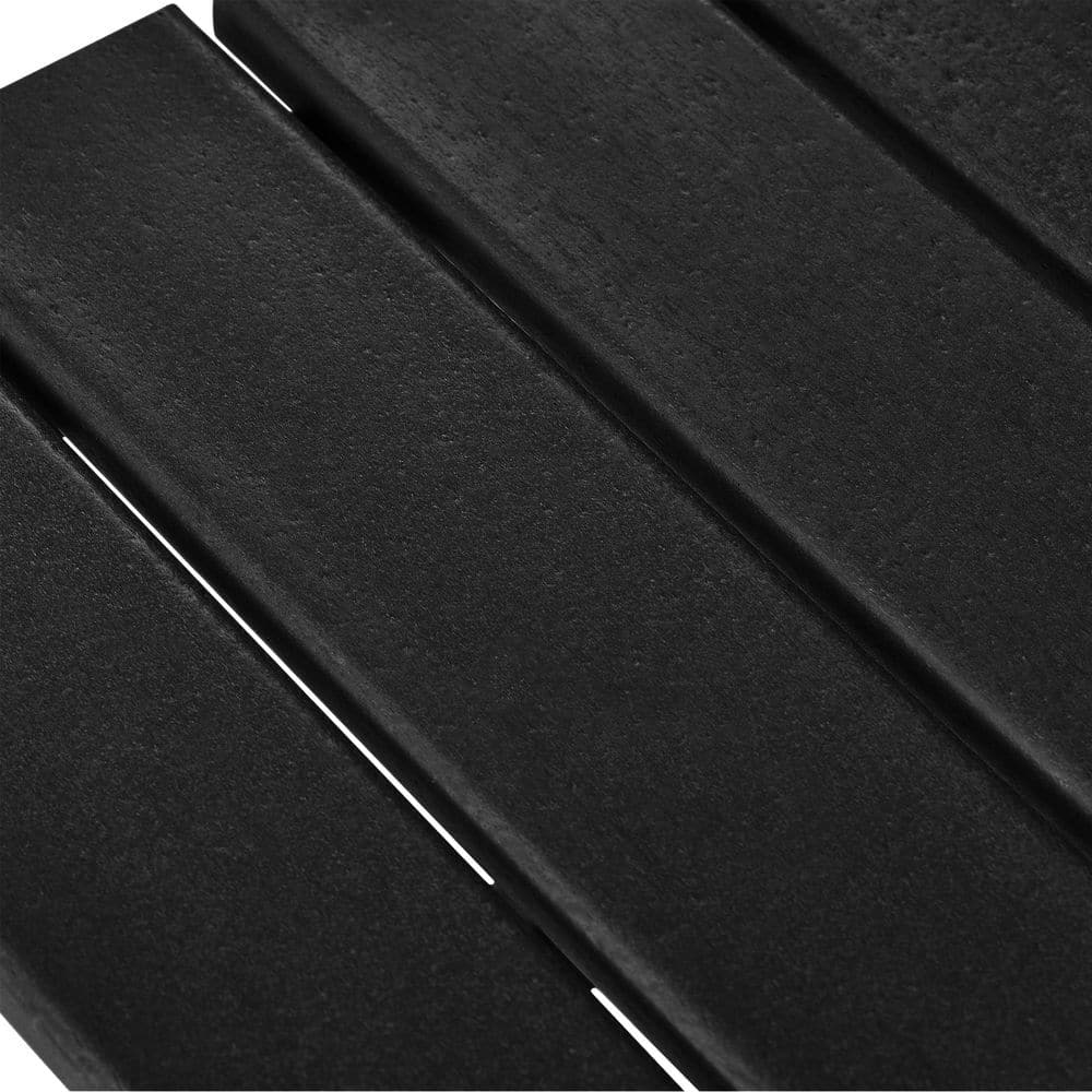 Westin Durable Black HDPE Outdoor Patio Side Table