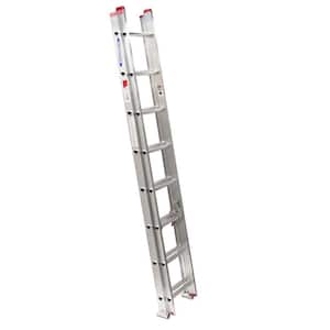 16 ft. Aluminum Extension Ladder with 200 lb. Load Capacity Type III Duty Rating