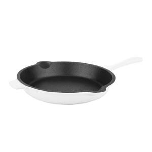 10 in. Neo White Cast Iron Frying Pan