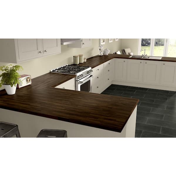 5 ft. x 12 ft. Laminate Sheet in Old Mill Oak with Premium SoftGrain Finish