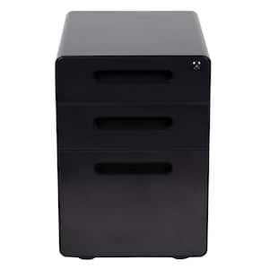 Steel Open Top File Cart In Black Vf53000 The Home Depot