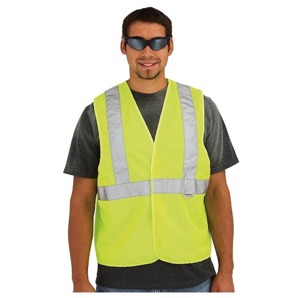 3M High-Visibility Yellow Reflective Personal Safety Vest (Case of