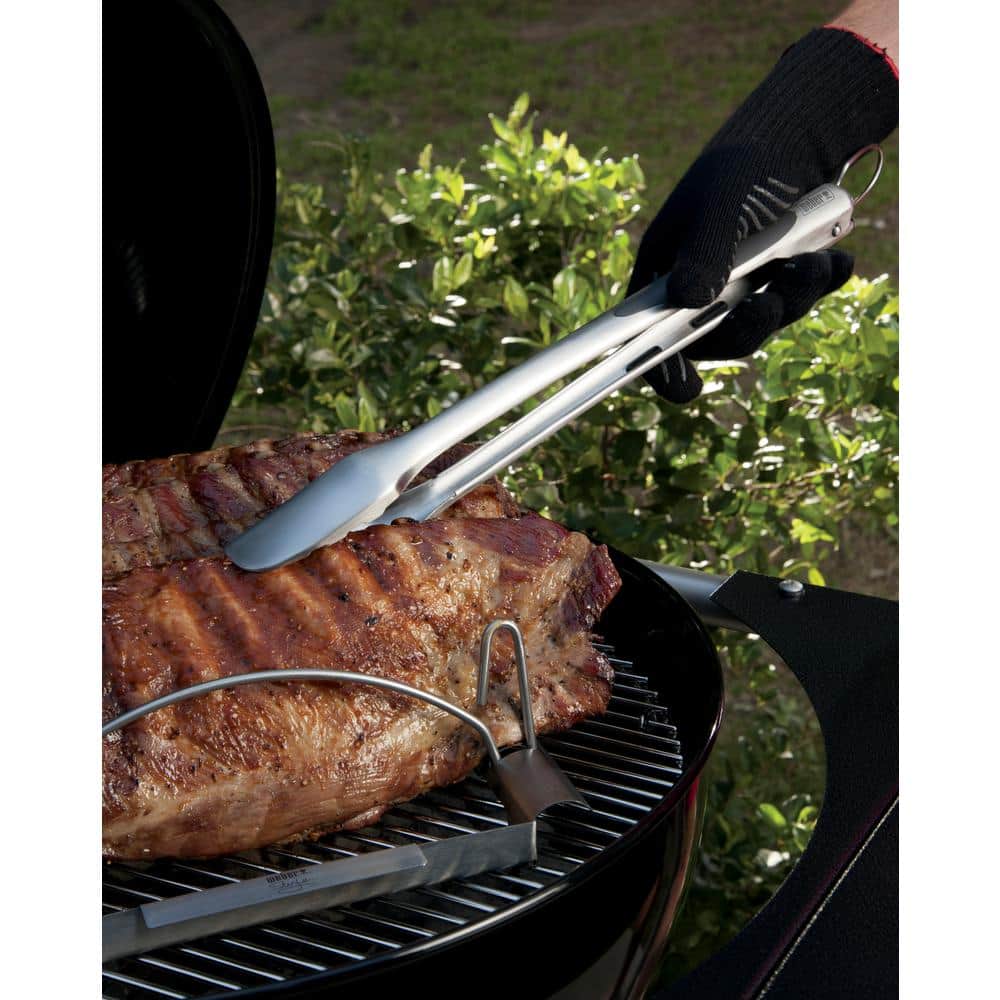 Stainless Steel Black Ergonomic Barbecue Tool Set