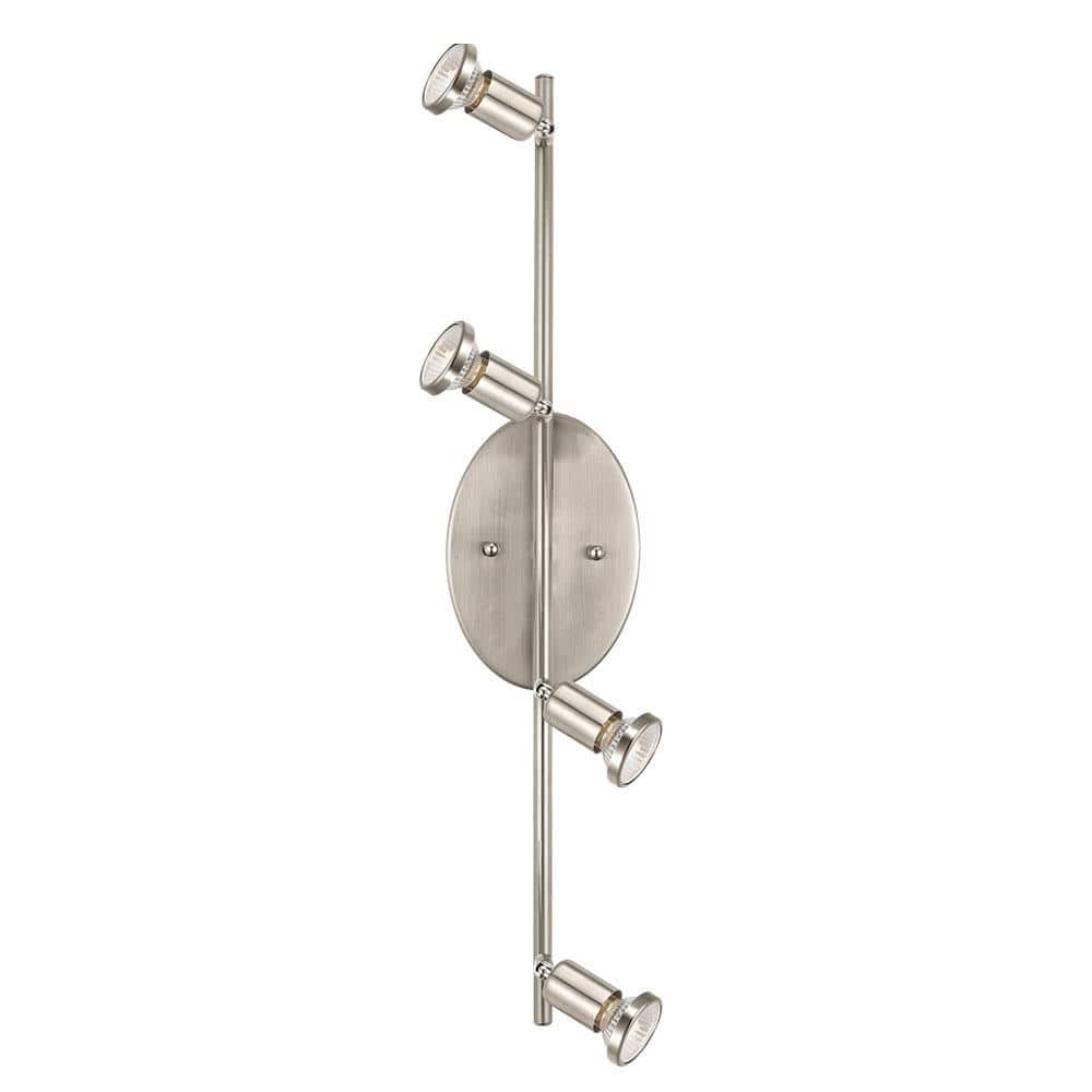 Buzz 4-Light Matte Nickel Track Light