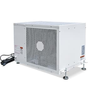 500 pt. 8,500 sq.ft. Commercial Dehumidifier in White for Basement, Home and Large Room
