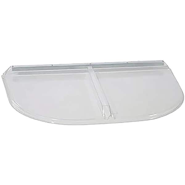 SHAPE PRODUCTS 58 in. W x 38 in. D x 2-1/2 in. H Premium Heavy-Arched Flat Window Well Cover