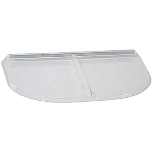 58 in. W x 38 in. D x 2-1/2 in. H Premium Heavy-Arched Flat Window Well Cover