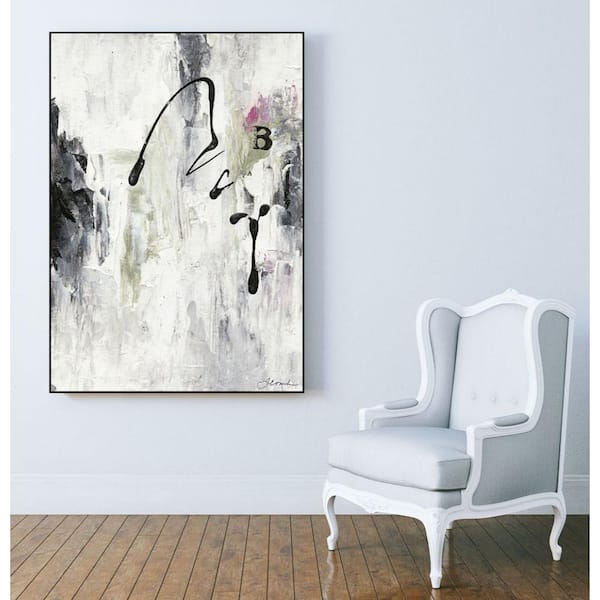 Unbranded 30 in. x 40 in. "Magic Energy II" by Joyce Combs Framed Wall Art