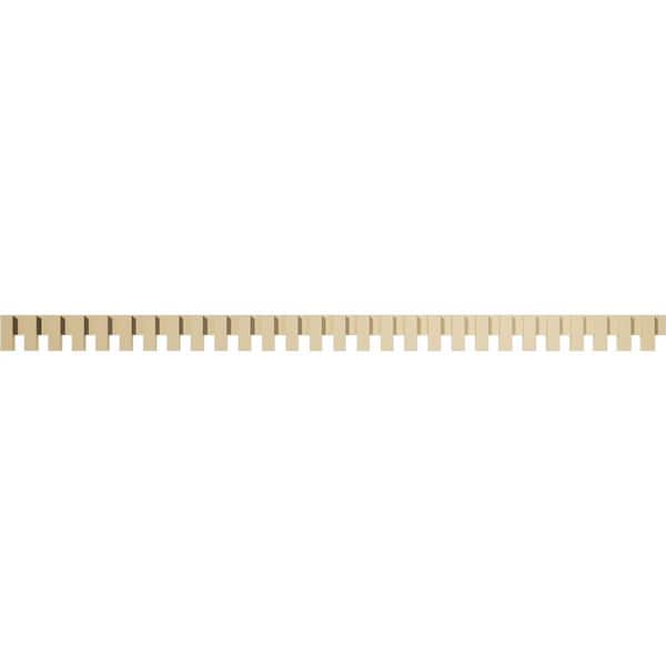 1 in. D x 5 in. W x 93.375 in. L Primed Polyurethane Panel Moulding