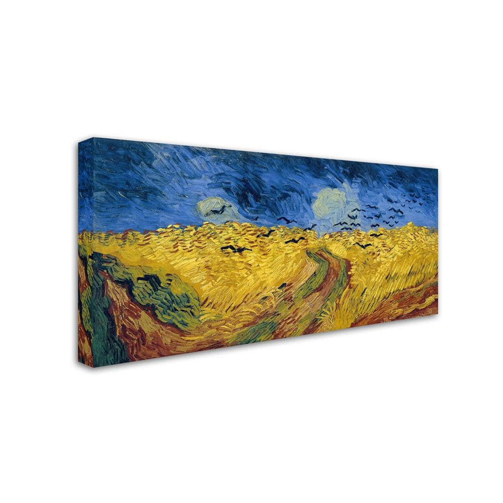 Vincent Van Gogh Wheatfield with Crows Framed Canvas Art